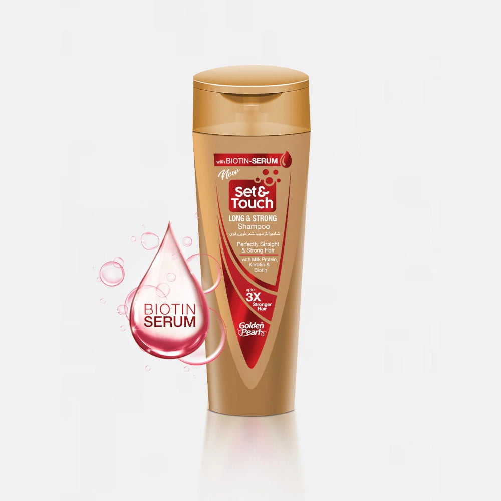 Golden Pearl Set & Touch - Long and Strong Shampoo