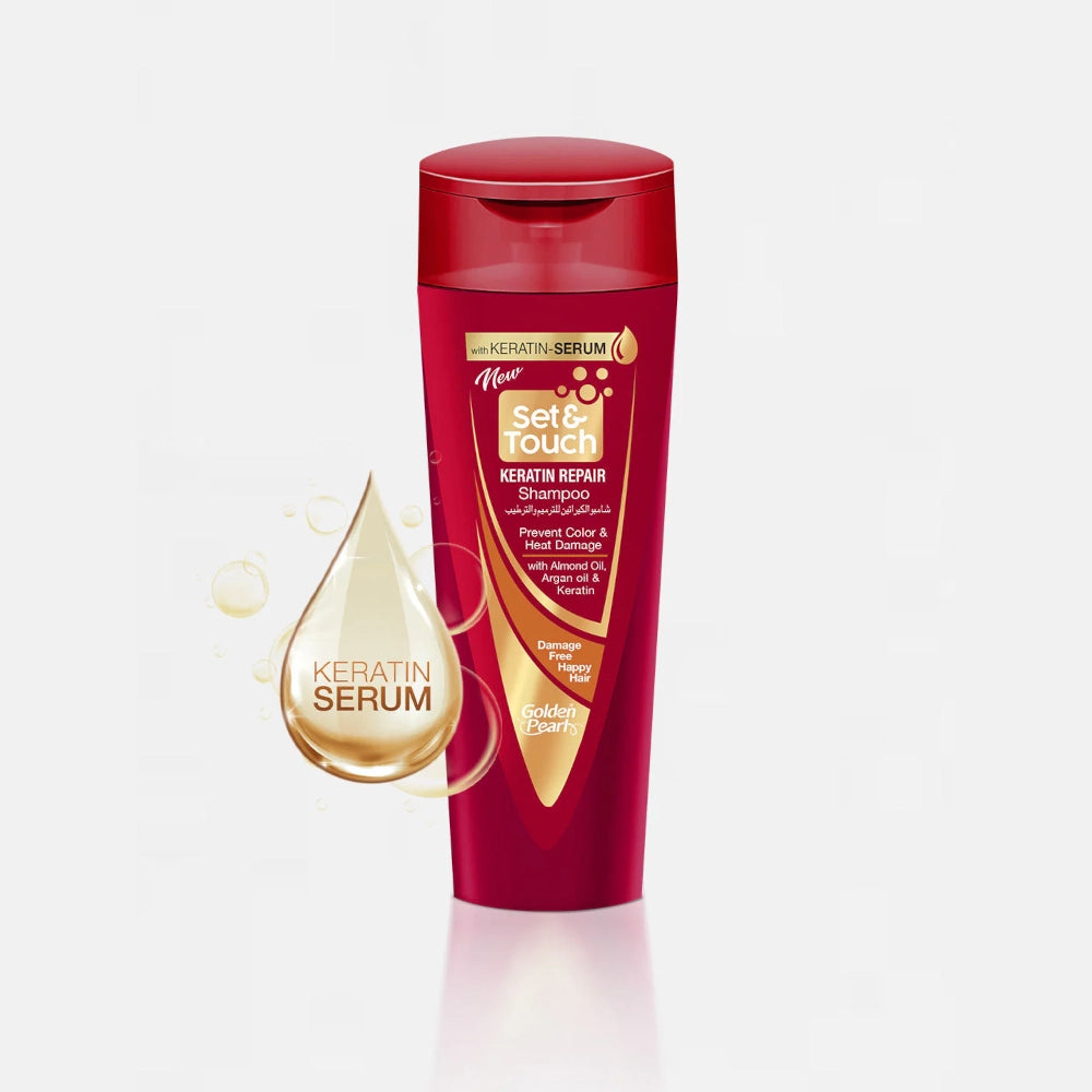 Golden Pearl Set and Touch - Keratin Repair Shampoo