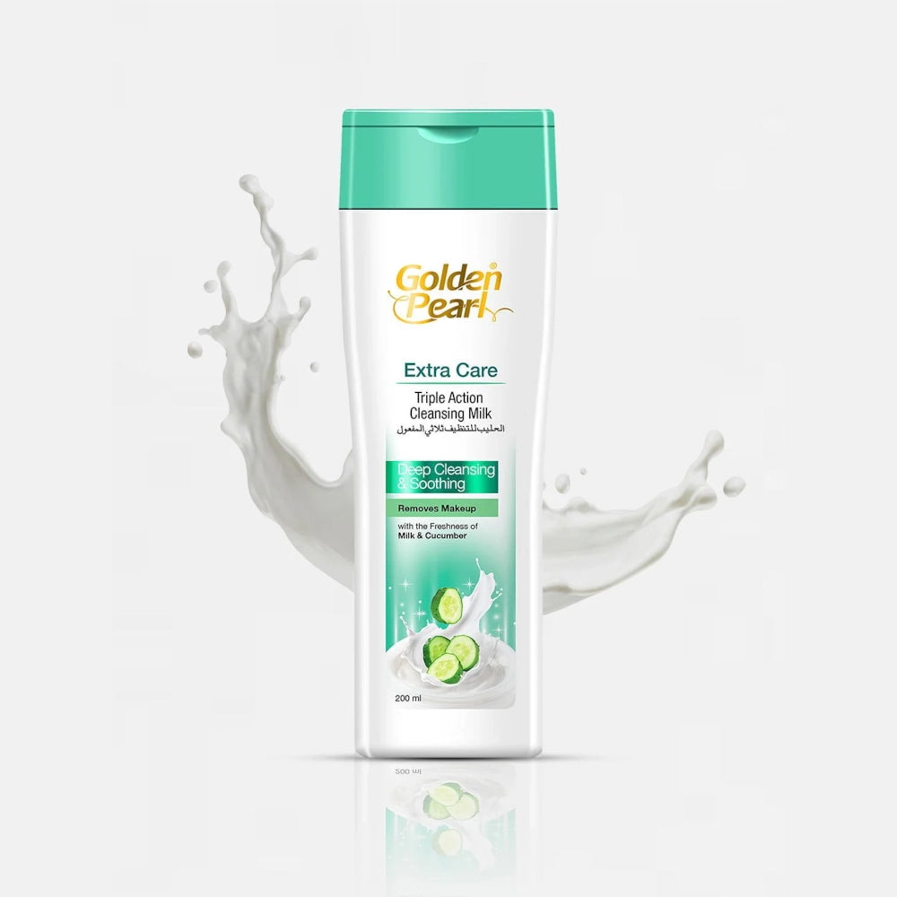 Golden Pearl Triple Action Cleansing Milk