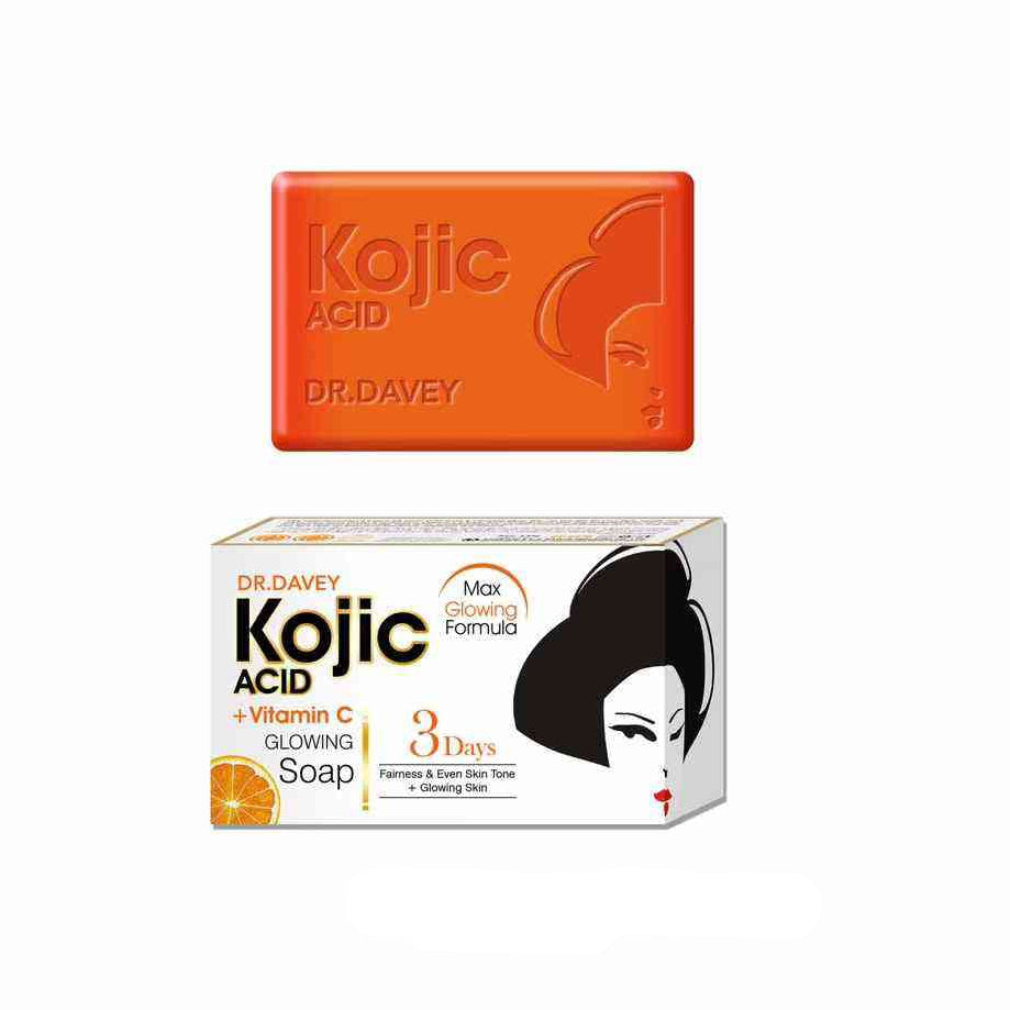 Dr. Davey Kojic Acid + Vitamin C Glowing Soap 50 GM
