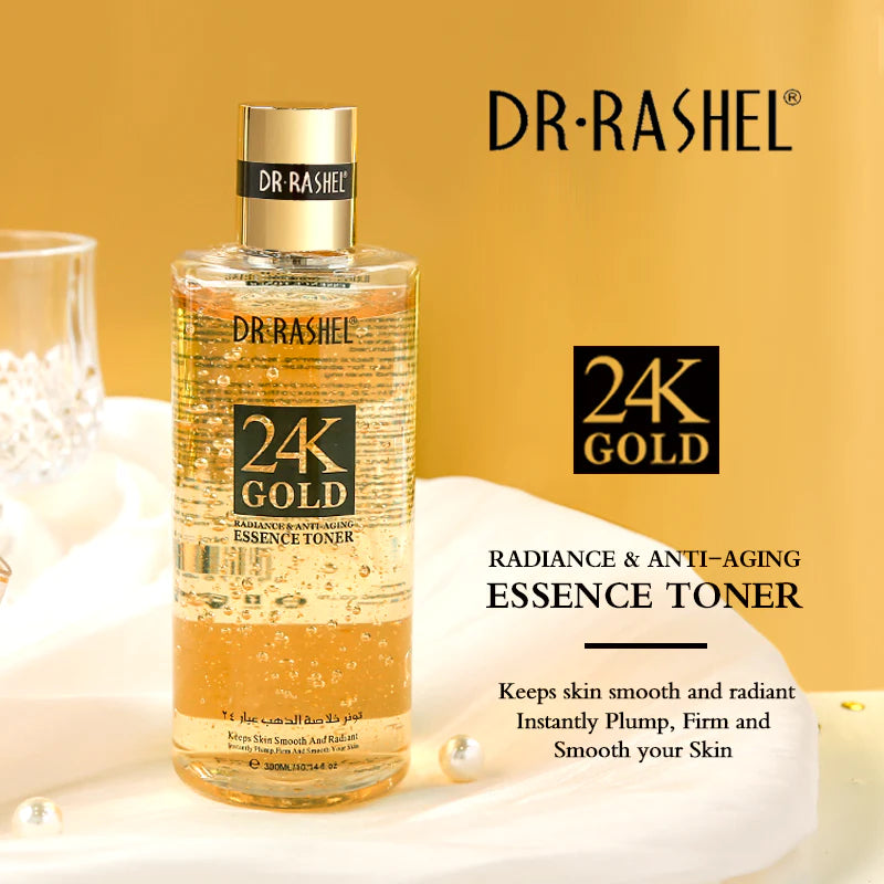Dr Rashel 24K Gold Radiance & Anti-Aging Essence Toner 300 ML