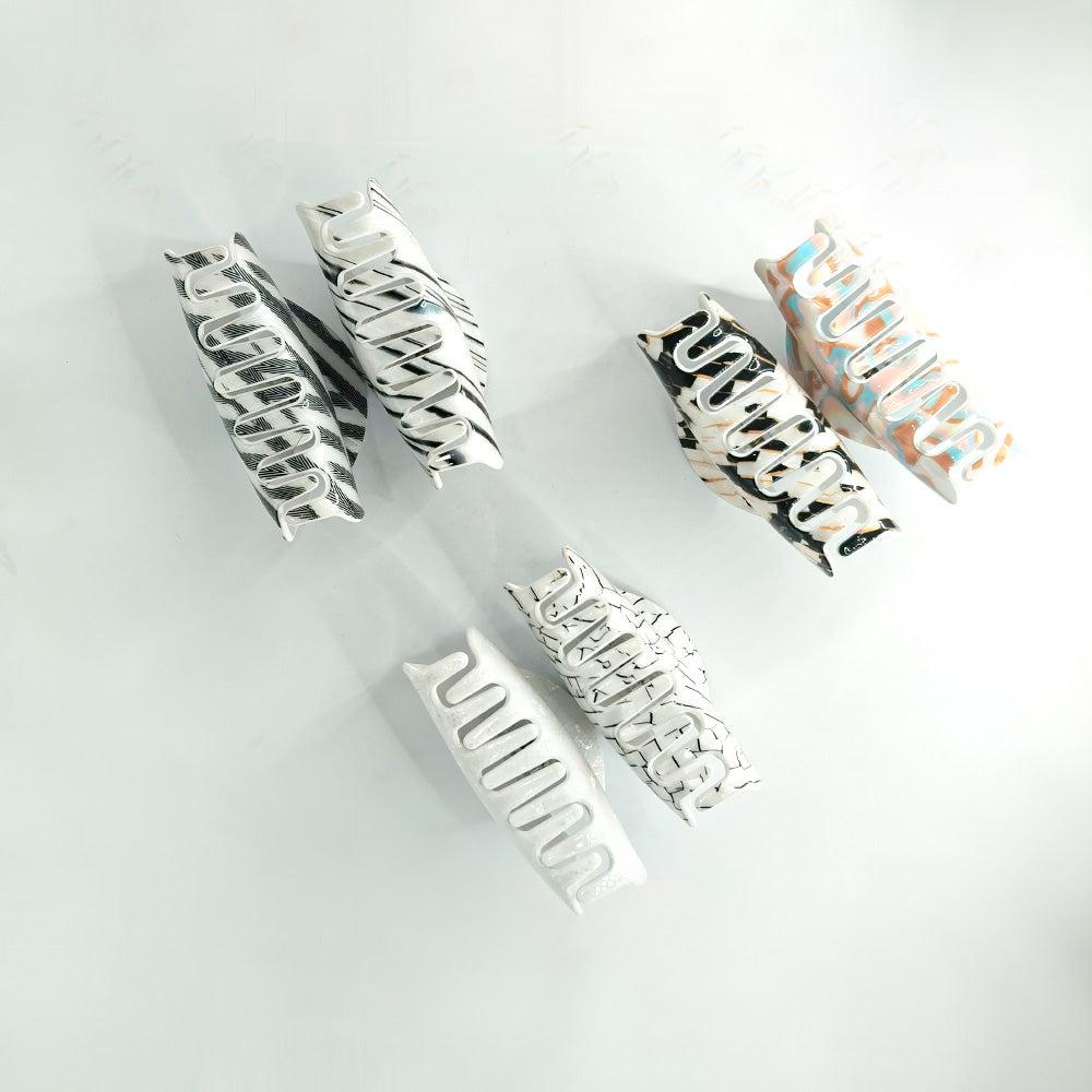 Hair Claw Premium Quality Geometric Designs