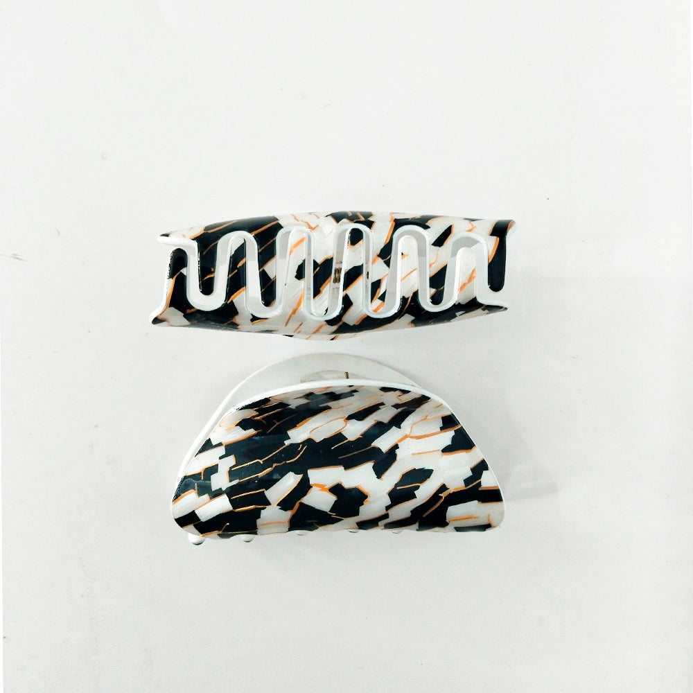 Hair Claw Premium Quality Geometric Designs