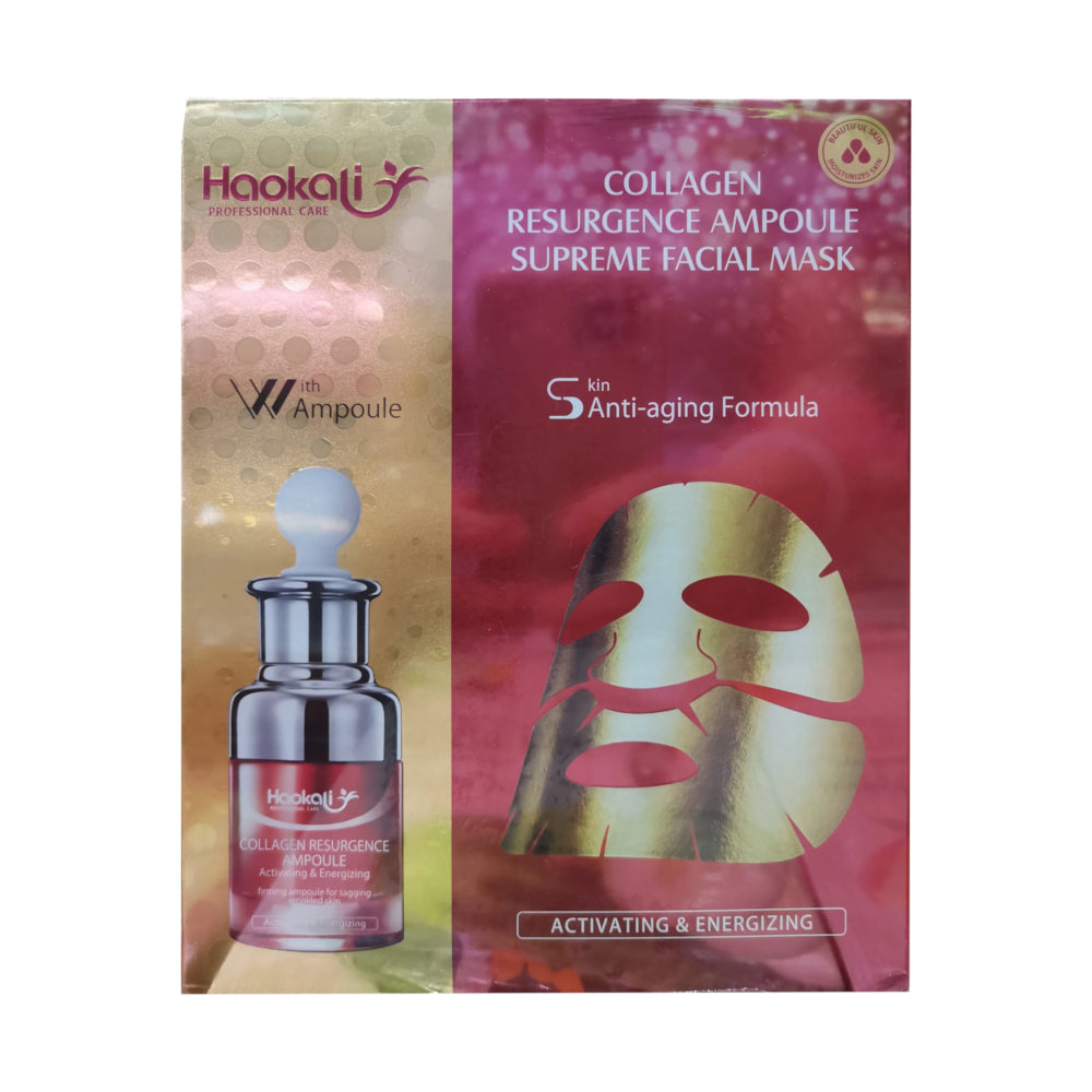 Haokali Collagen Resurgance Ampoule Supreme Facial Mask 30 ML