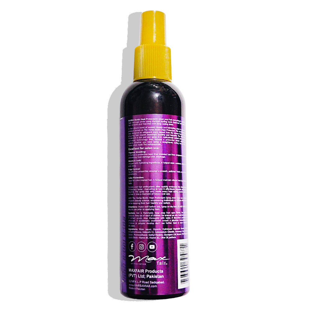 Harba Biotin Heat Protectant Styling & Leave In Conditioner 236 ML