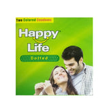 Happy Life Dotted Two Colored Condoms