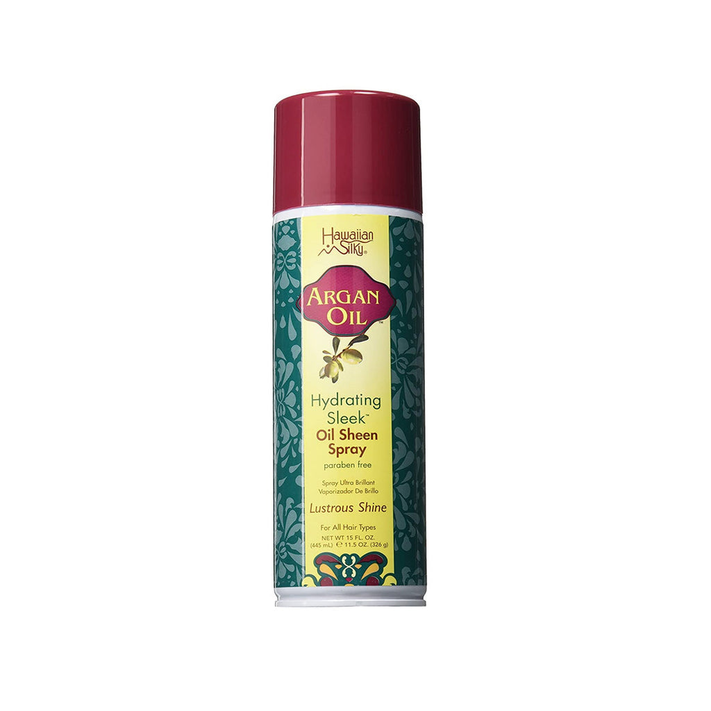Hawaiian Silky Argan Oil Hydrating Sleek Oil Sheen Spray 445 ML
