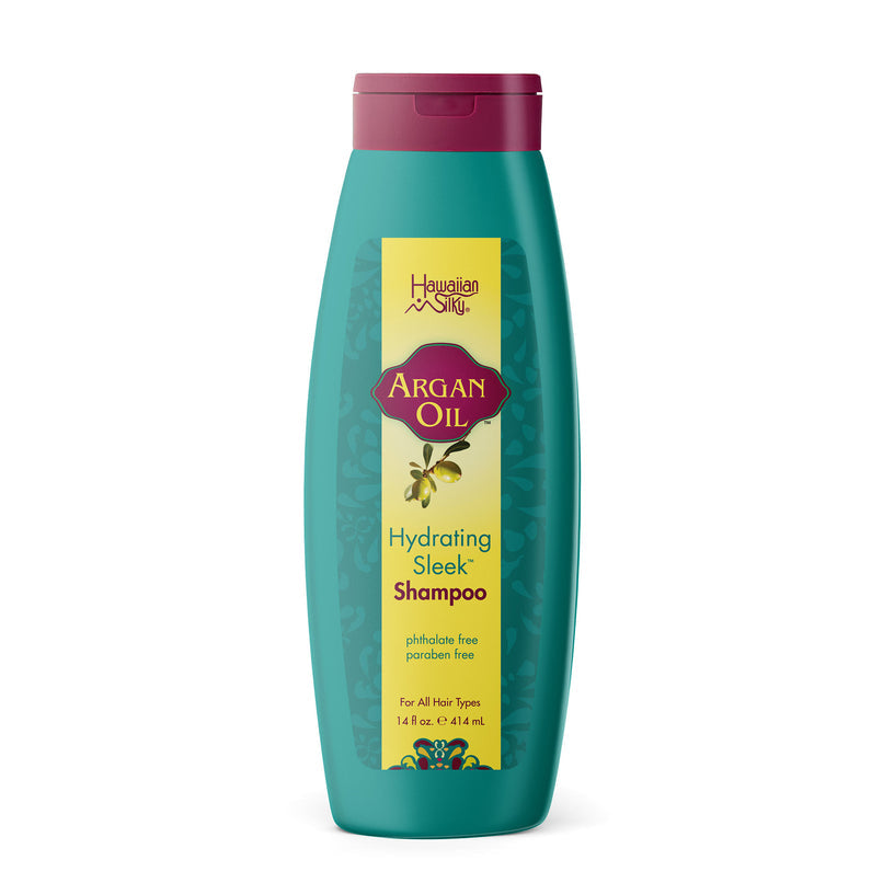 Hawaiian Silky Moroccan Argan Oil Hydrating Sleek Shampoo
