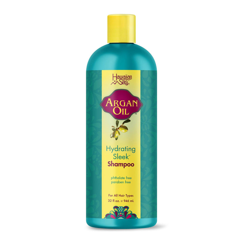 Hawaiian Silky Moroccan Argan Oil Hydrating Sleek Shampoo