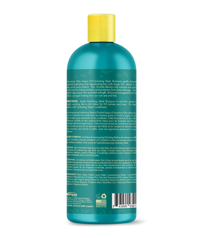 Hawaiian Silky Moroccan Argan Oil Hydrating Sleek Shampoo