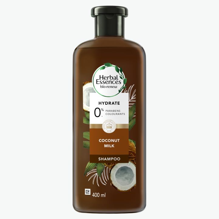 Herbal Essences Coconut Milk Hydrate Shampoo 400 ML ( France )