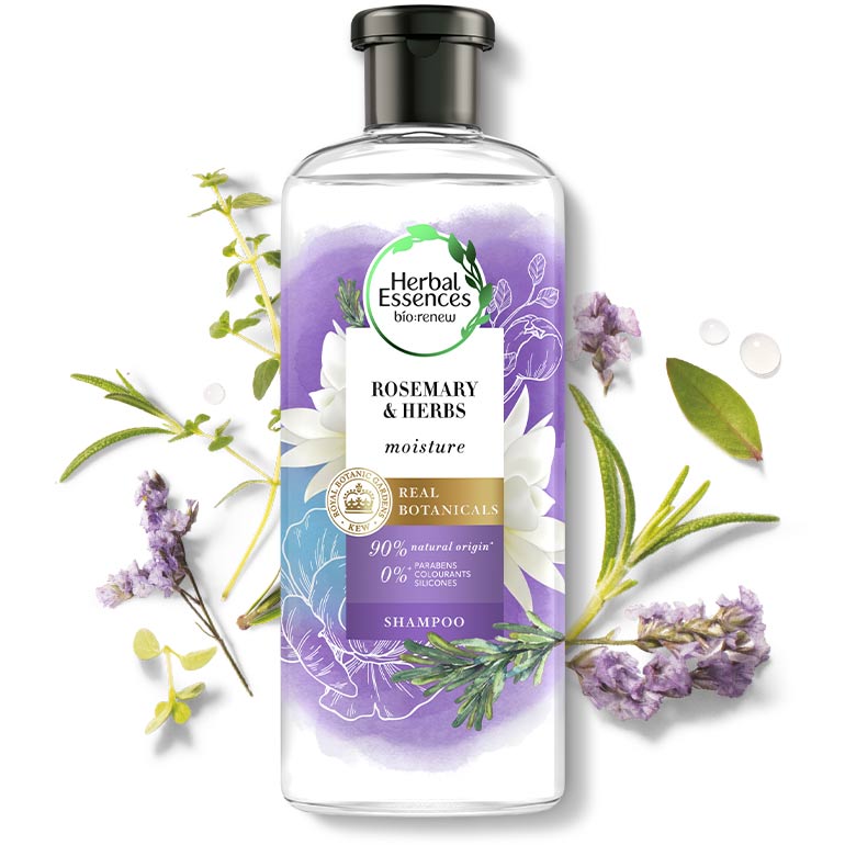 Herbal Essences Rosemary & Herbs Moisture Shampoo 400 ML