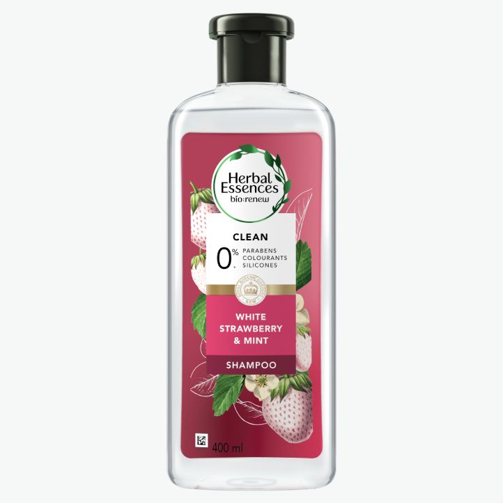 Herbal Essences White Strawberry & Mint Clean Shampoo 400 ML