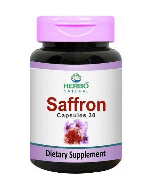 Herbo Natural Saffron Capsules Skin Rejuvenator 30 Caps