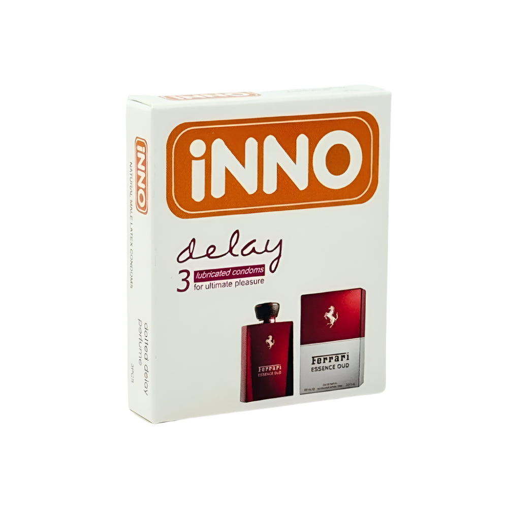 Inno Dotted Delay Perfume 3 Condoms