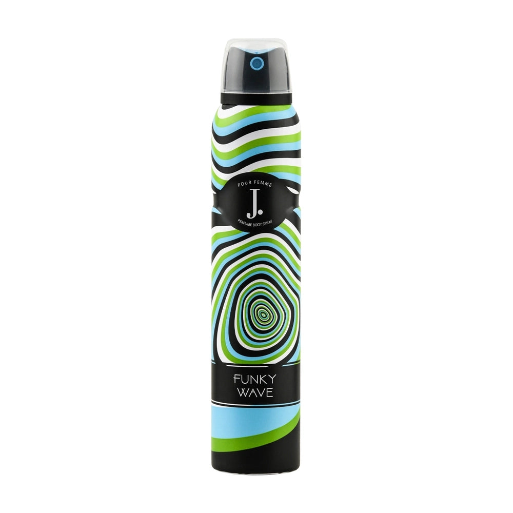 J. Perfumed Body Spray For Women Funky Wave 200 ML