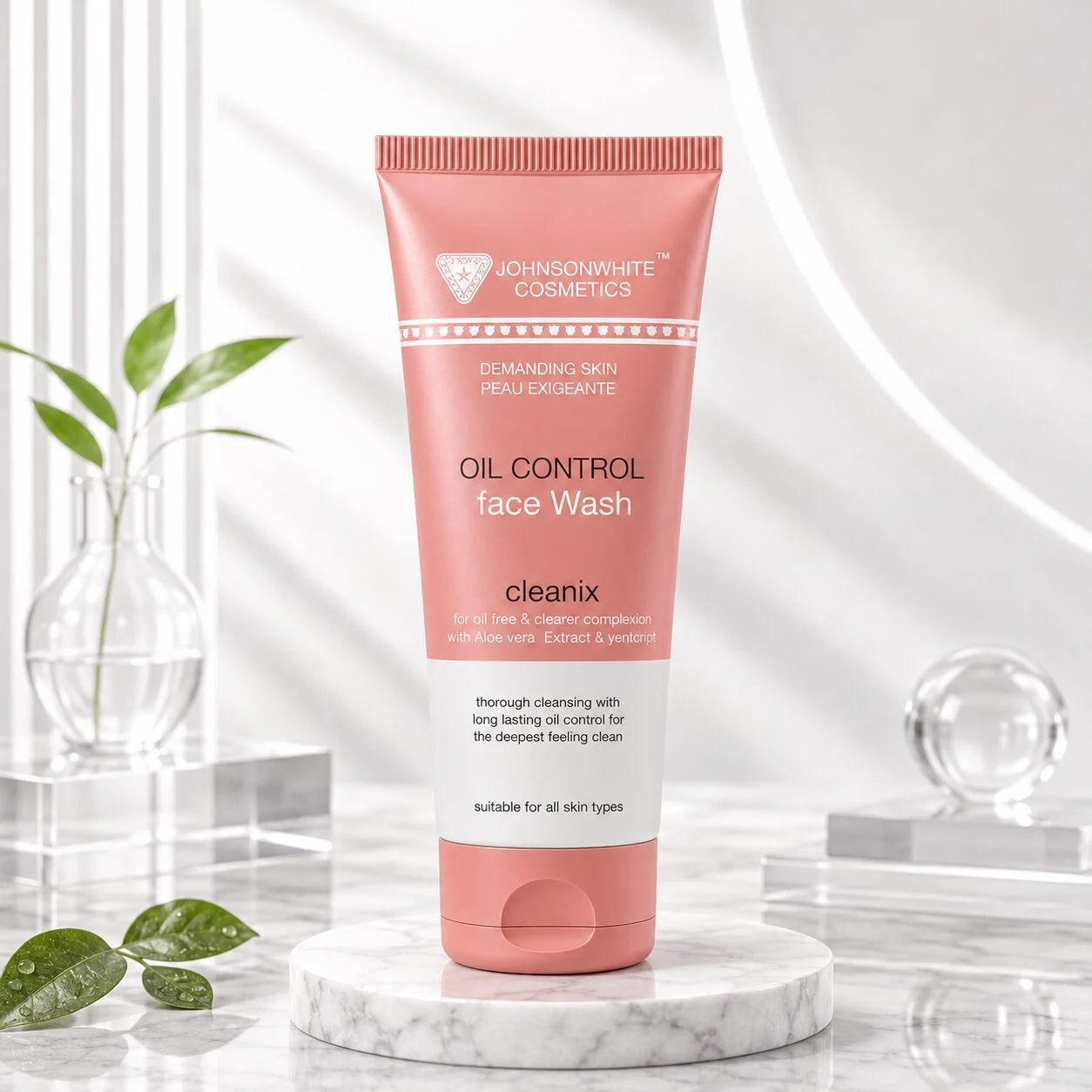 Johnson White Cosmetics Oil Control Face Wash 100 ML