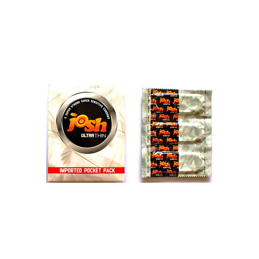 Josh Fair And Roughly Condoms 3 Pieces