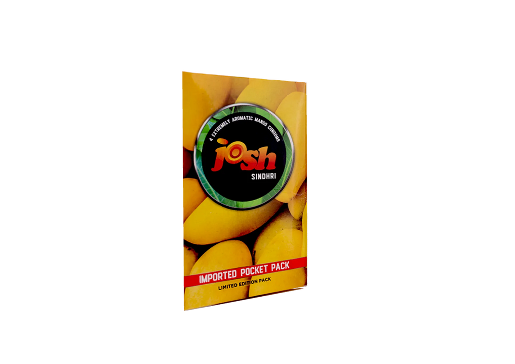 Josh Sindhri Mango Condoms 3 pieces