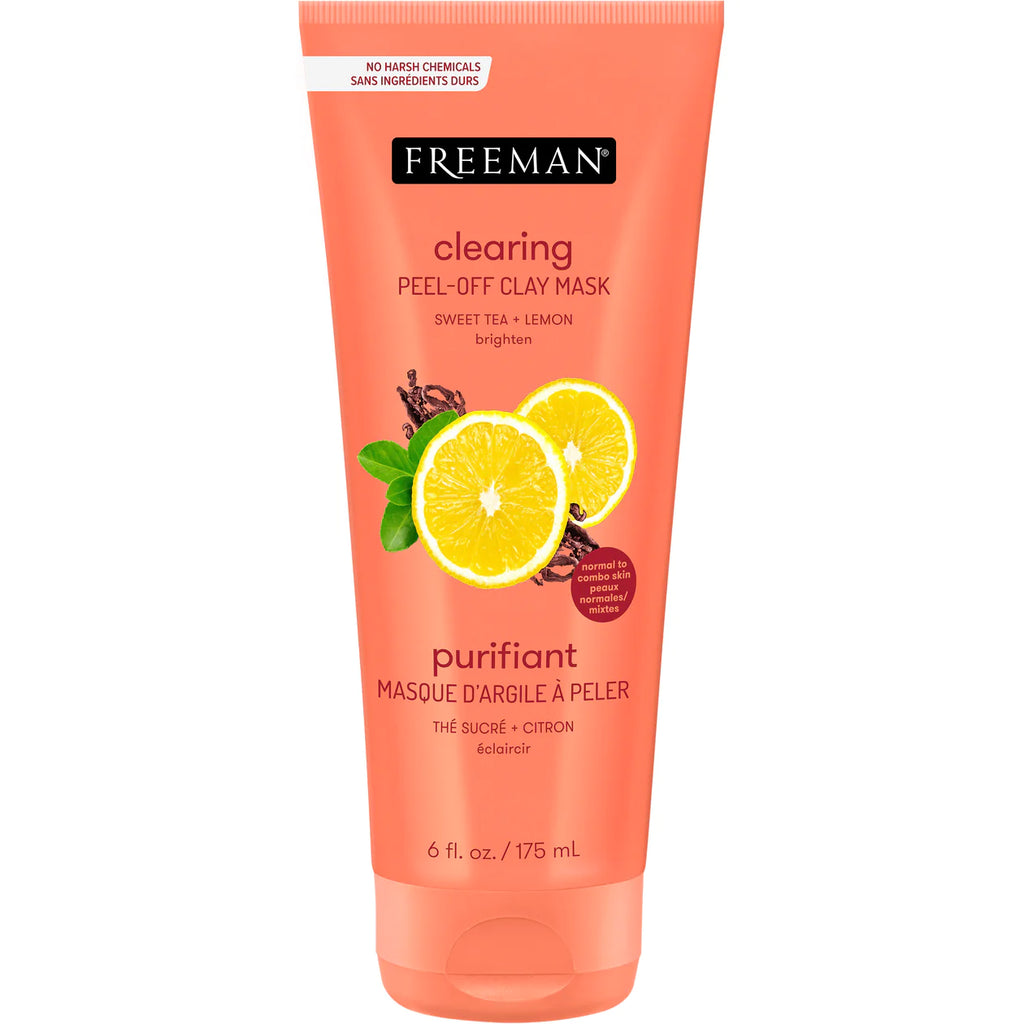 Freeman Sweet Tea + Lemon Peel Away Clay Mask 175 ML