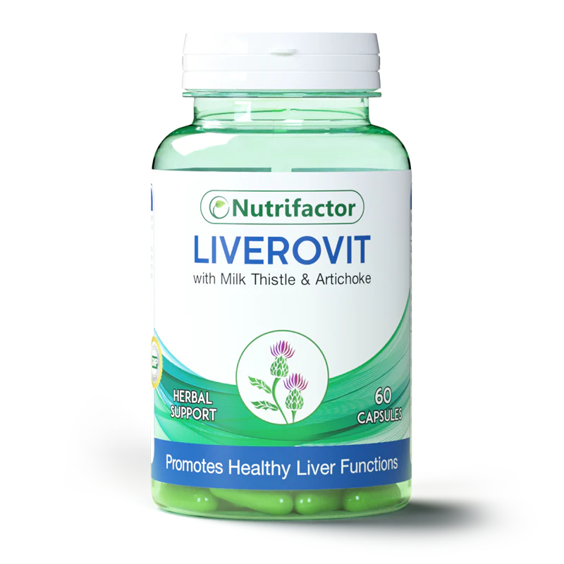 Nutrifactor Liverovit With Milk Thistle & Artichoke