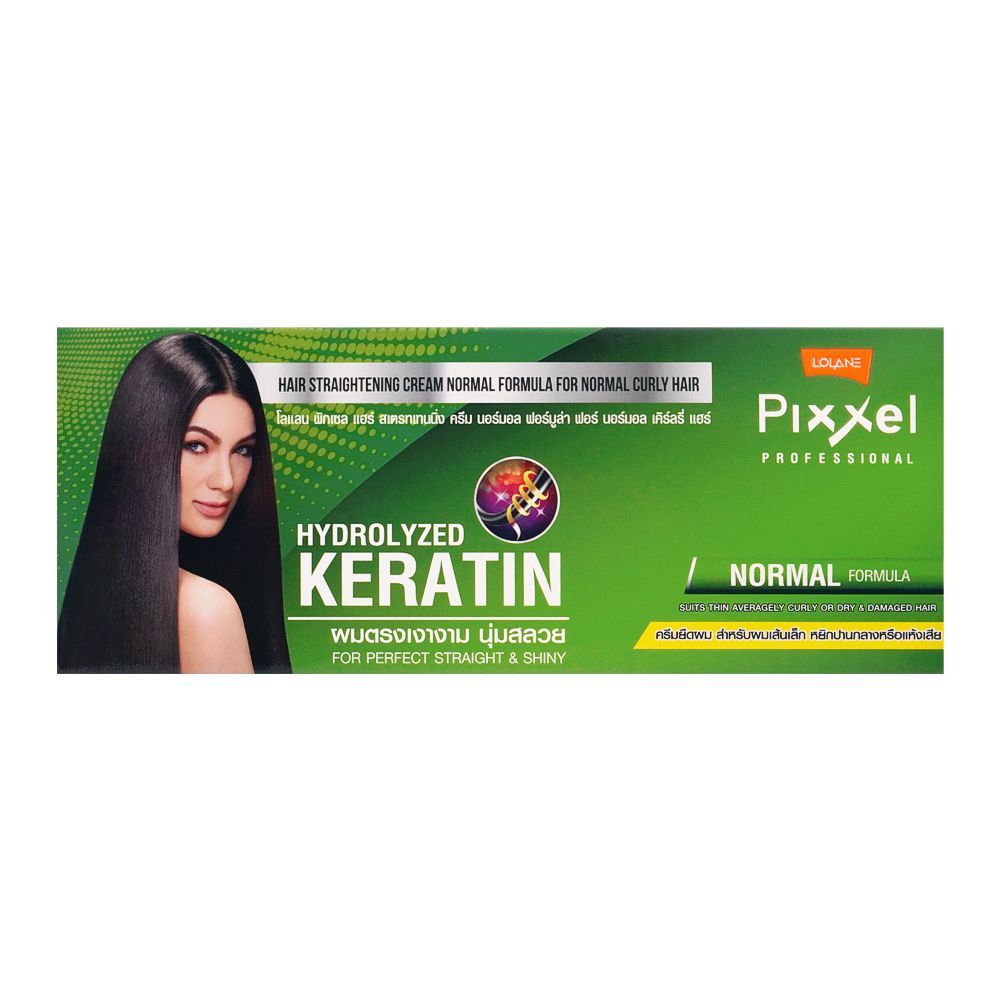Lolane Pixxel Hair Straightening Cream For Normal Curly Hair