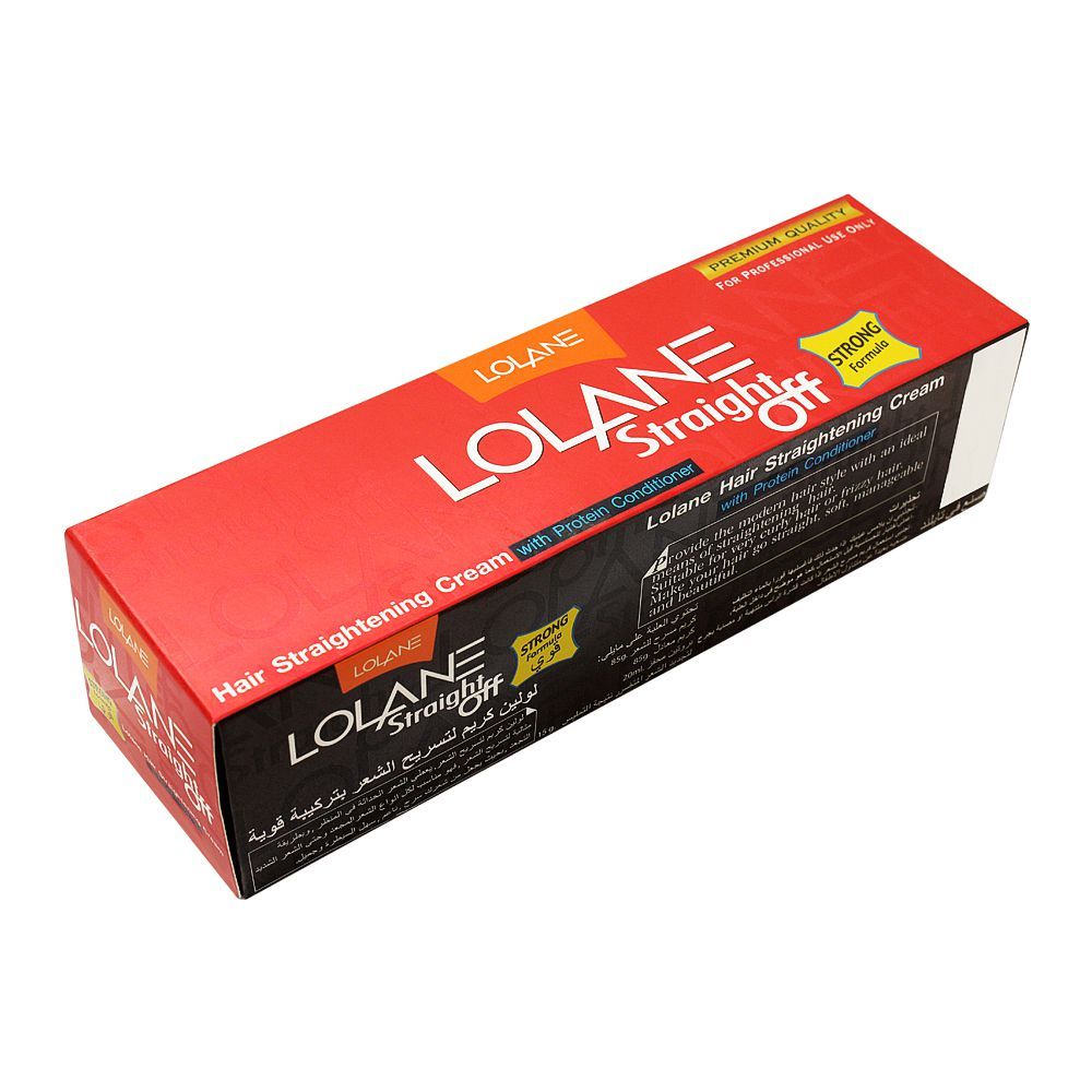 Lolane Straight Off Strong Hair Straightening Cream 85 GM