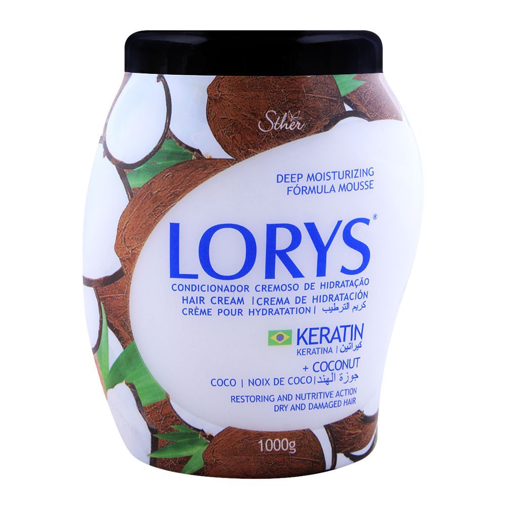 Lorys Coconut Deep Moisturizing Hair Cream 1 KG