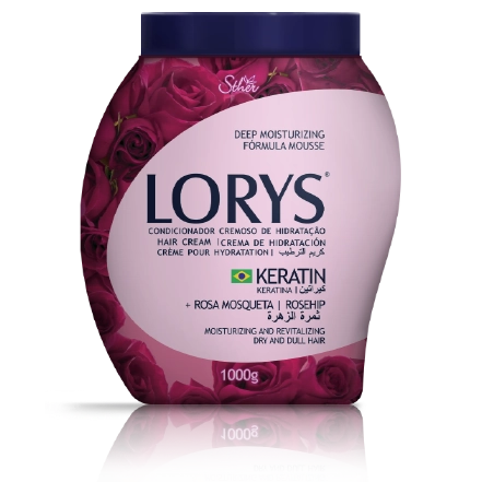 Lorys Rosehip & Keratin Deep Moisturizing Hair Cream 1 KG