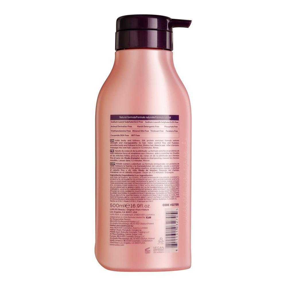 Luxliss Cherry Blossom & Rose Volumizing Hair Care Conditioner 500 ML