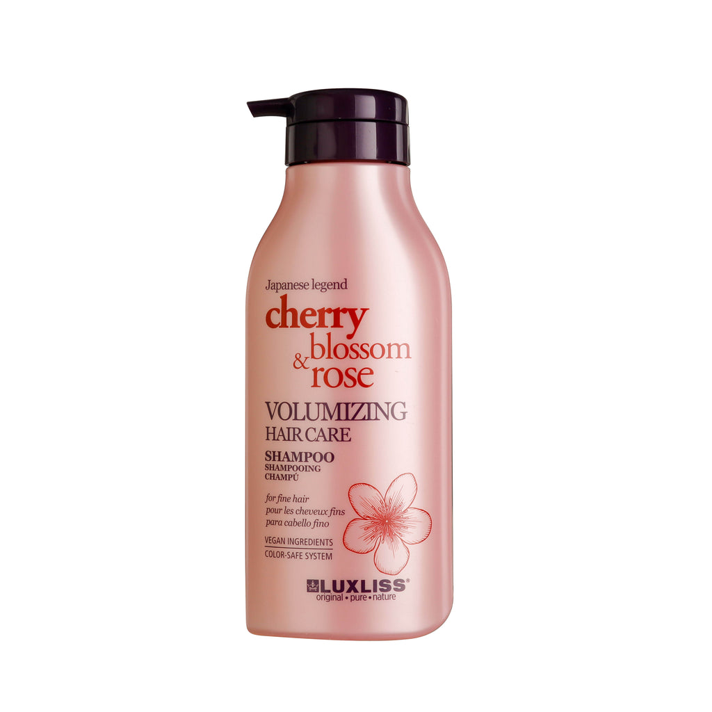 Luxliss Cherry Blossom & Rose Volumizing Hair Care Shampoo 500 ML