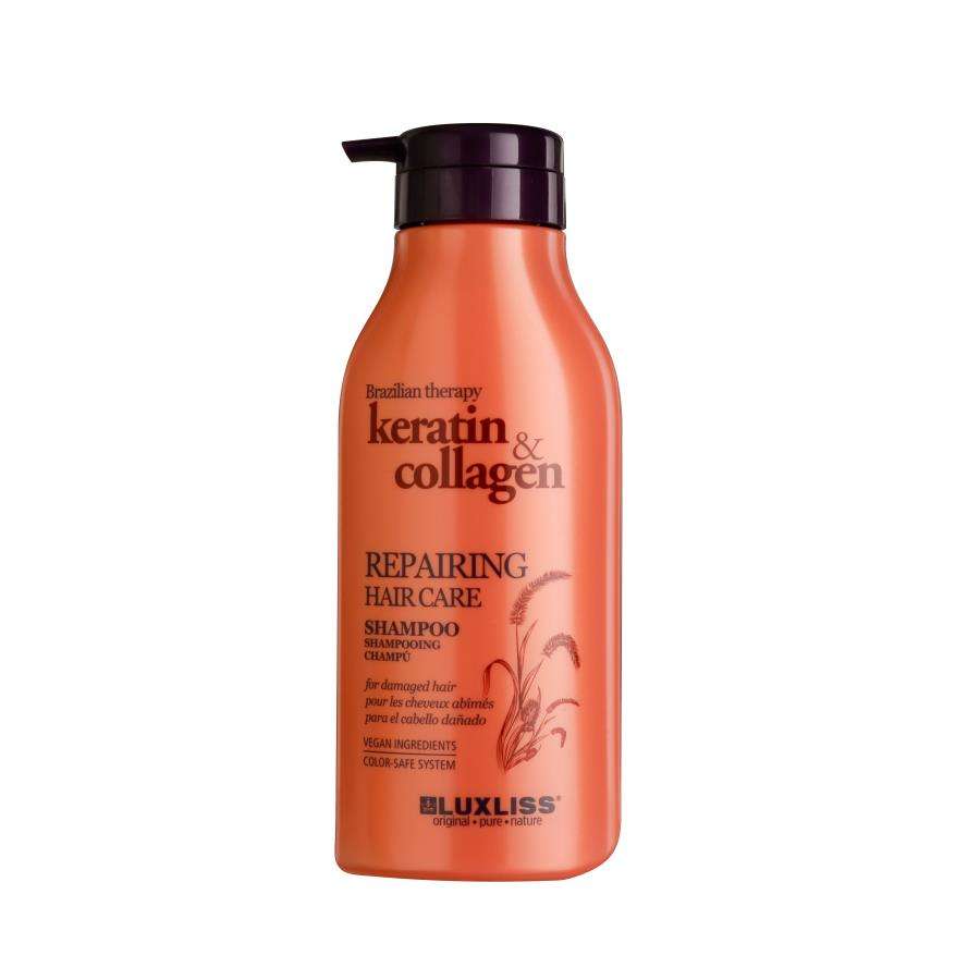 Luxliss Keratin & Collagen Repairing Hair Care Shampoo 500 ML