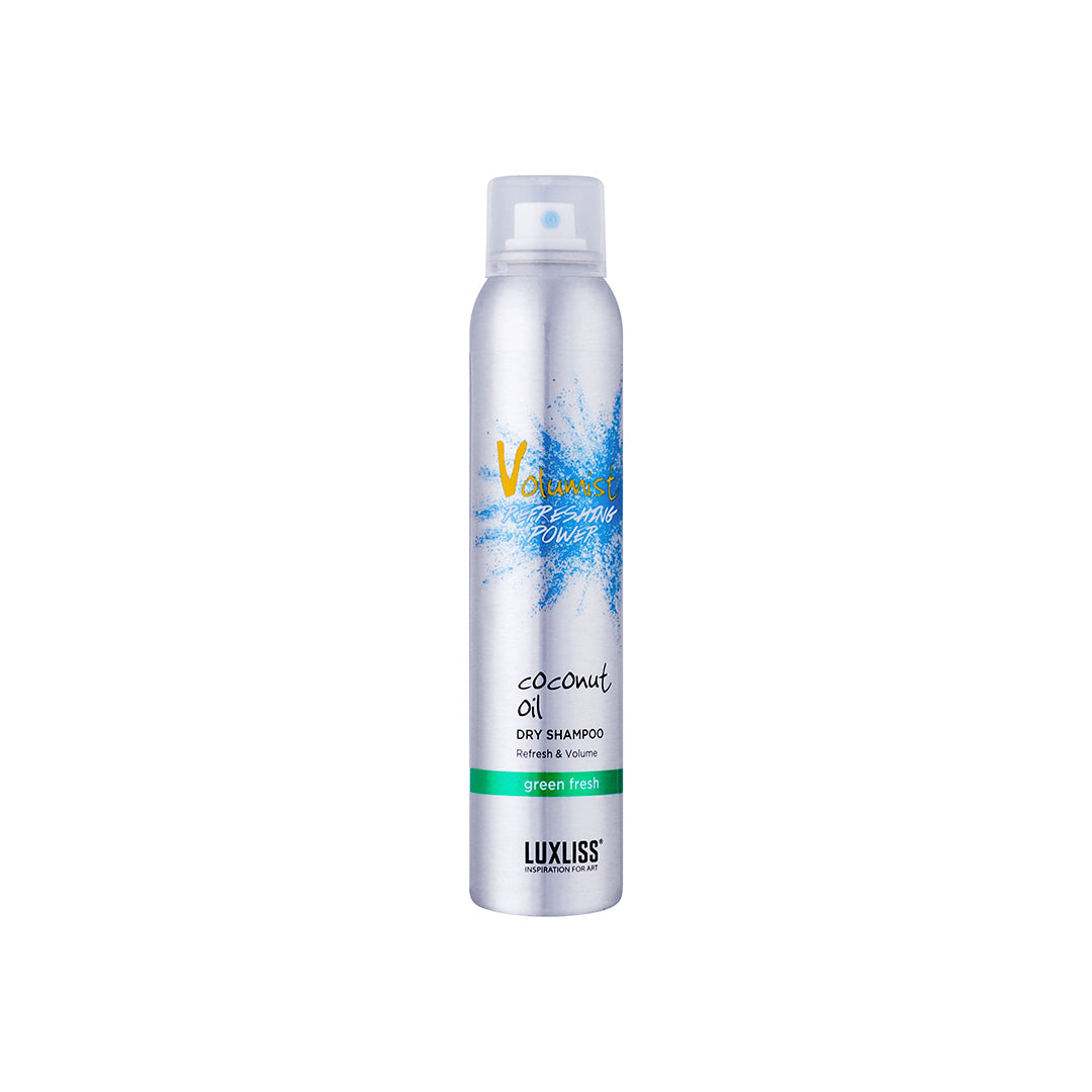 Luxliss Volumist Coconut Oil Dry Shampoo Green Fresh 230 ML