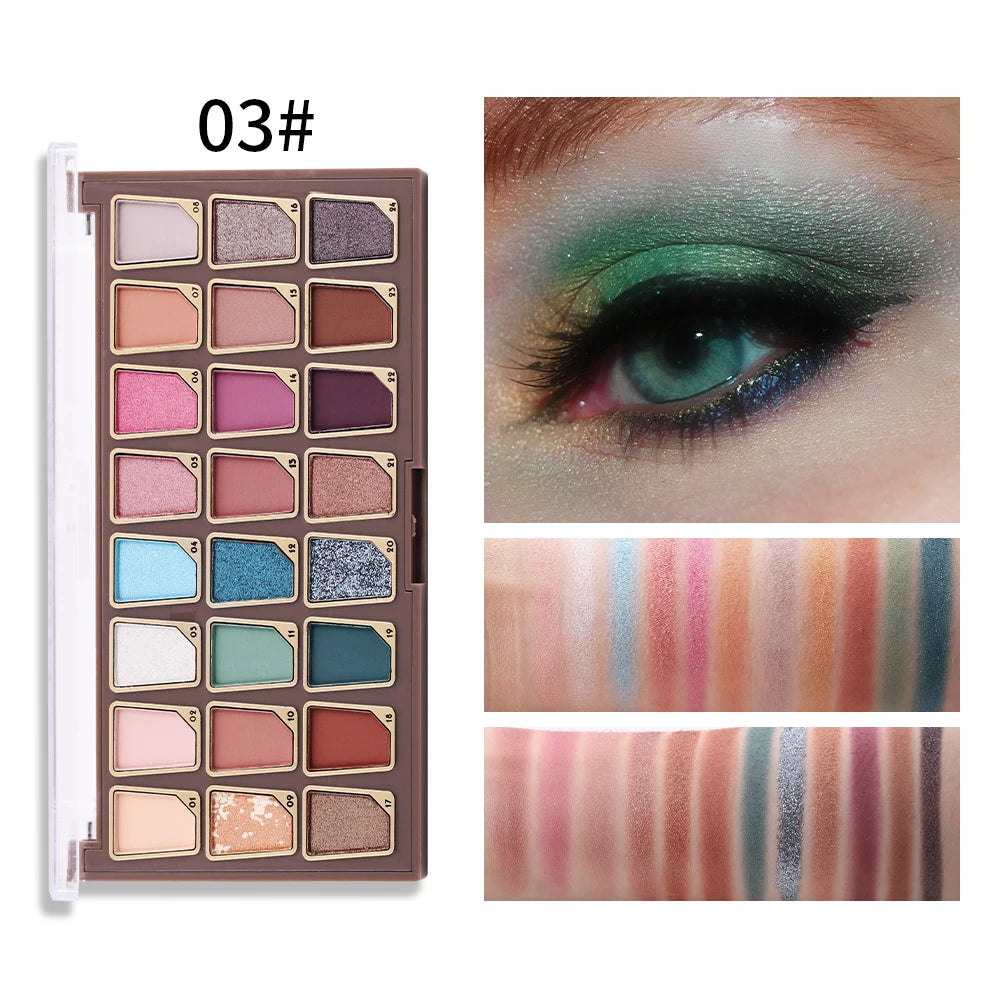 Miss Rose 24 Color Eyeshadow Palette