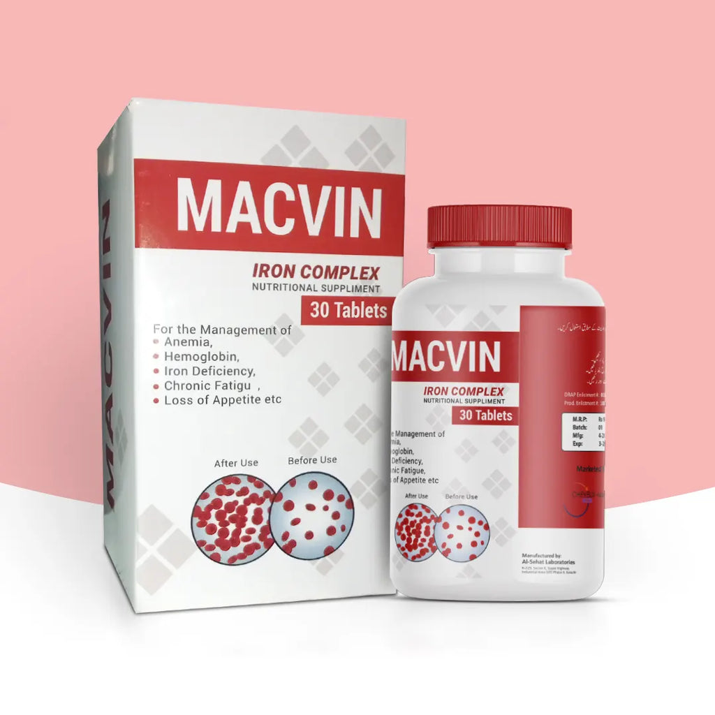 Macvin Iron Complex 30 Tabs