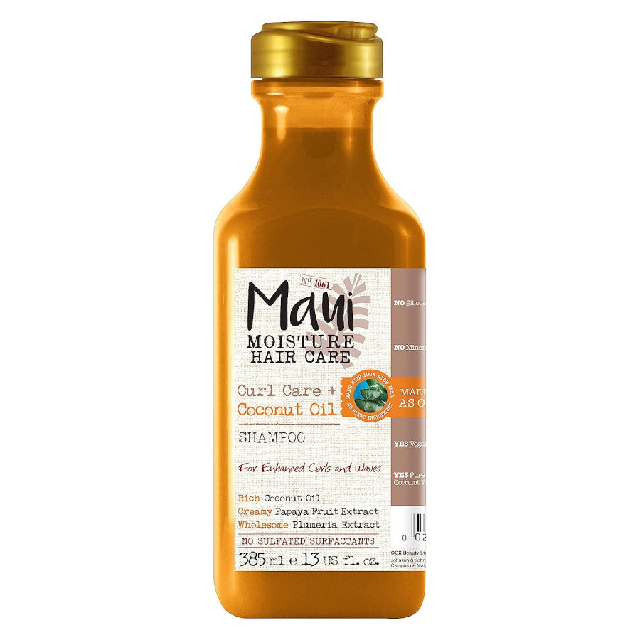 Maui Curl Care + Coconut Oil Shampoo 385 ML