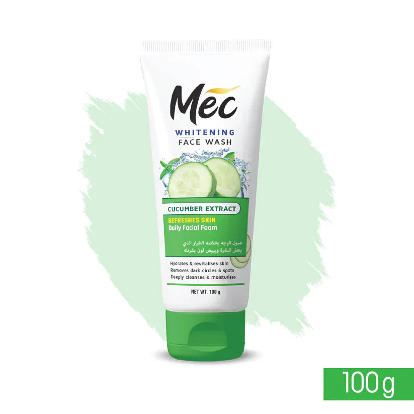 Mec Whitening Cucumber Extract Face Wash 100 ML