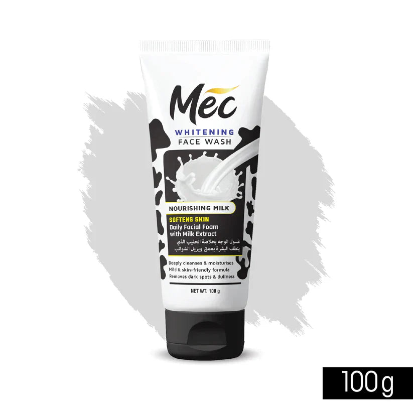 Mec Whitening Nourishing Milk Face Wash 100 ML