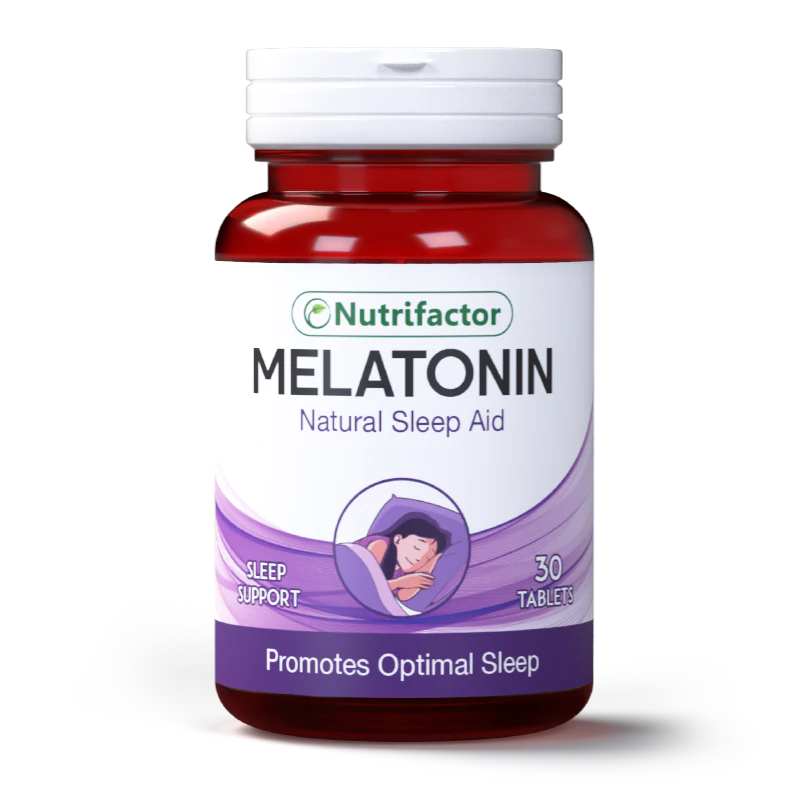 Nutrifactor Melatonin 3 MG Natural Sleep Aid