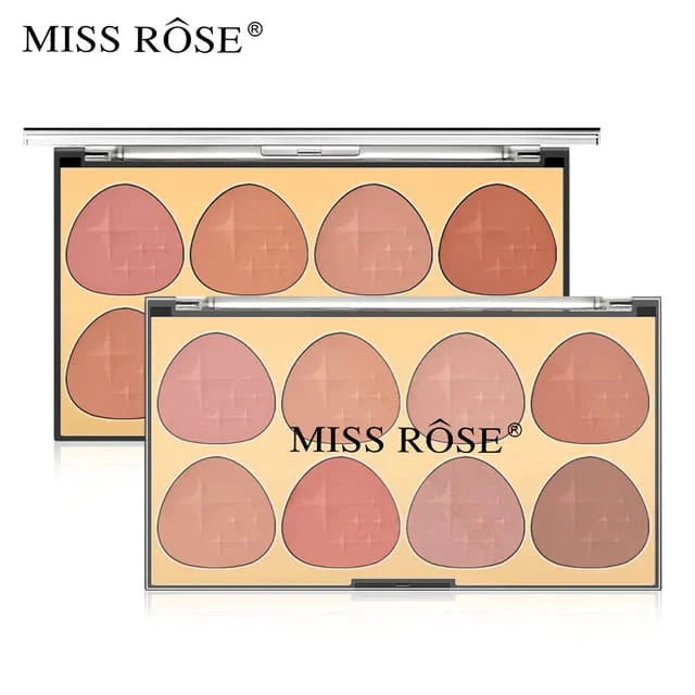 Miss Rose 8 Color Blush On