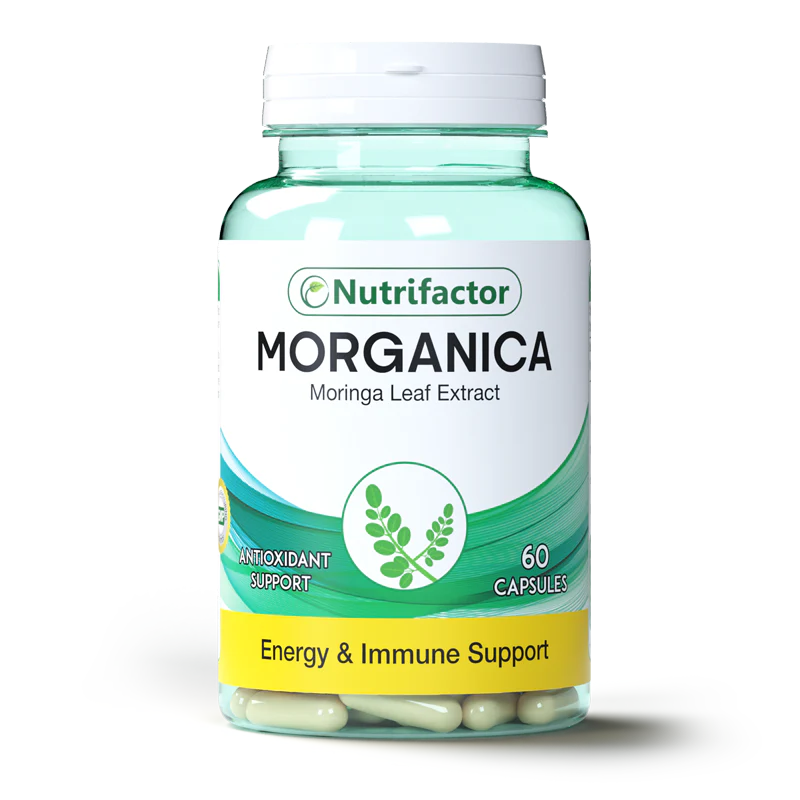 Nutrifactor Morganica Moringa Leaf Extract 60 Capsules