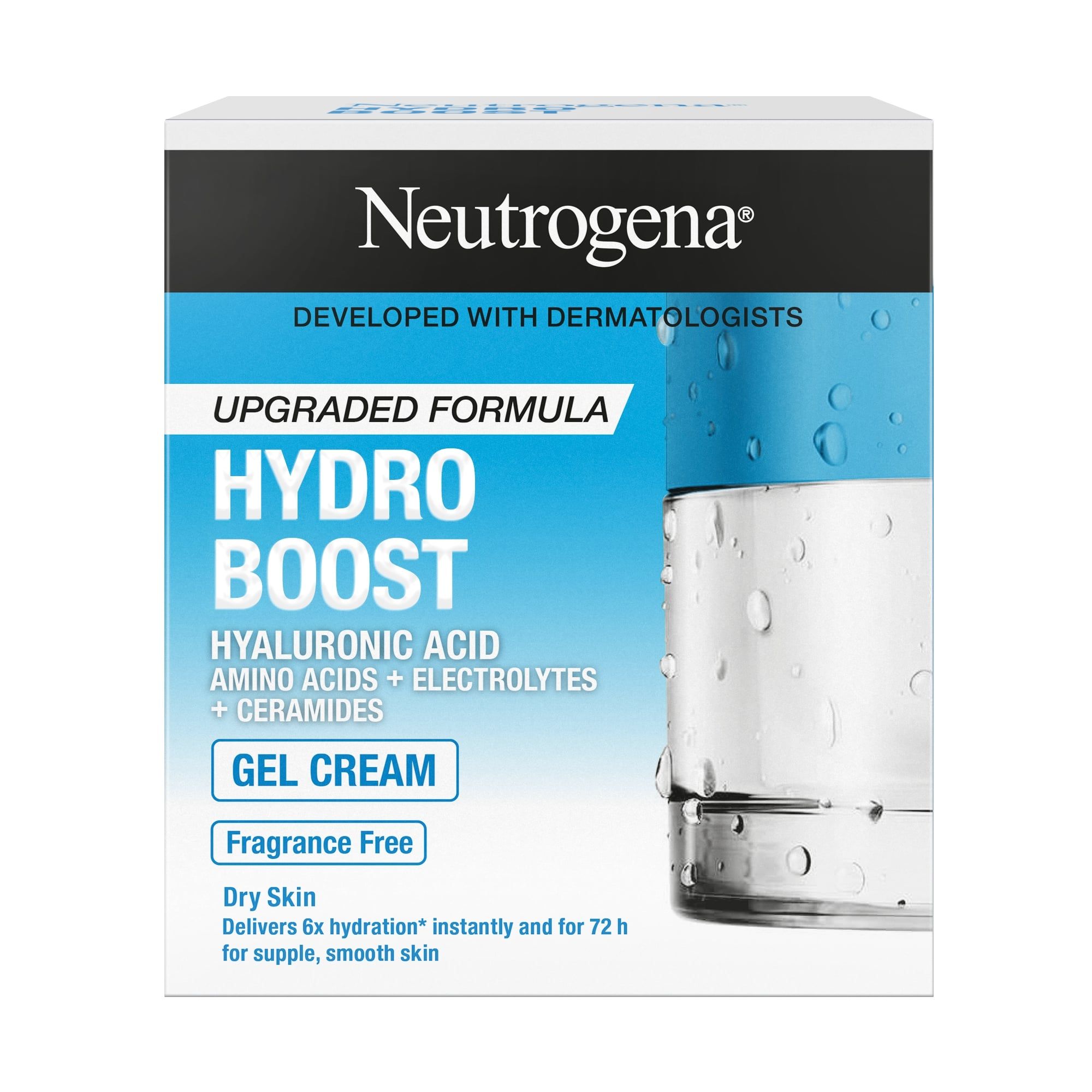Neutrogena Hydro Boost Gel Cream Moisturiser 50 ML Fragrance Free