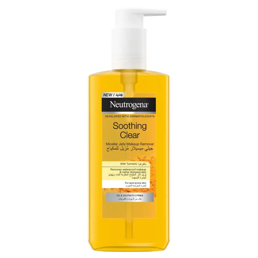 Neutrogena Soothing Clear Micellar Jelly Makeup Remover 200 ML