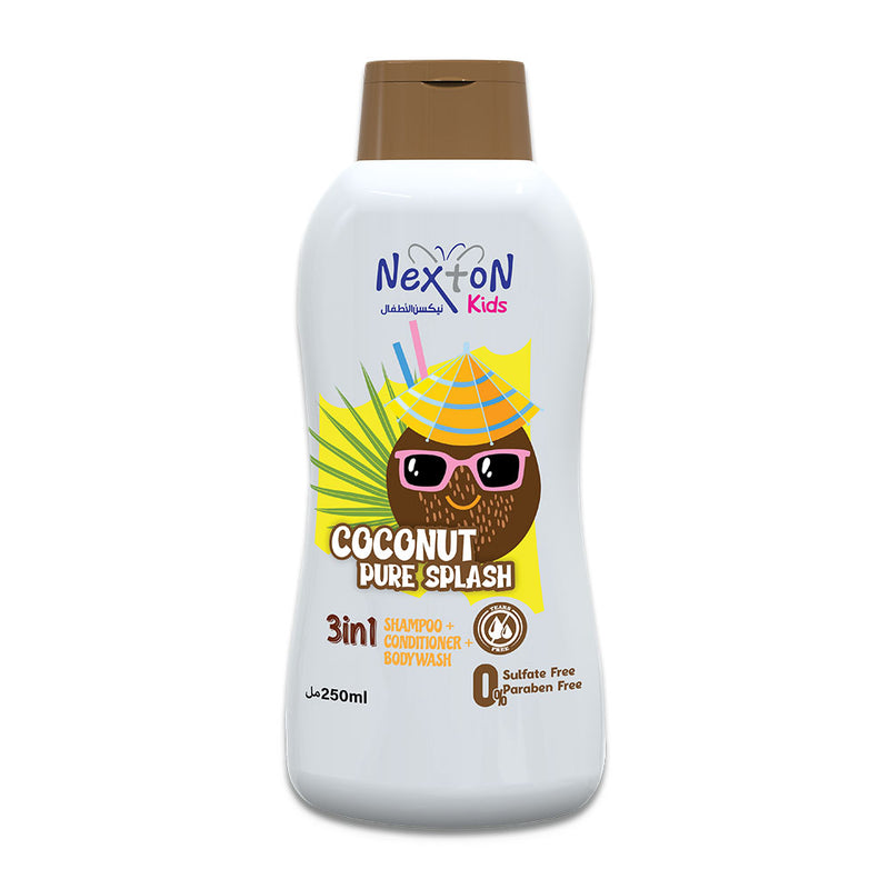 Nexton Kids Shampoo 3 In 1 250 ML Coconut
