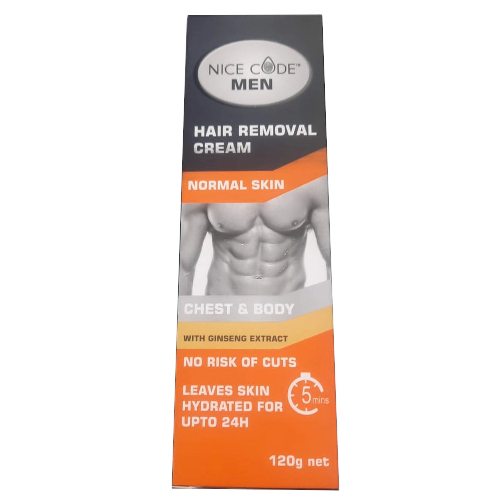 Nice Code Men Hair Removal Cream Normal Skin 120 GM