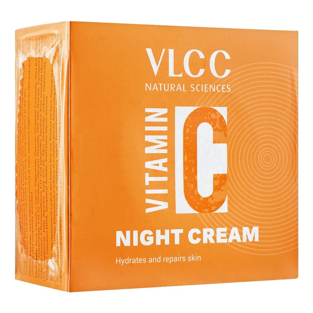 VLCC Natural Sciences Vitamin C Night Cream Hydrates & Repairs Skin 50G