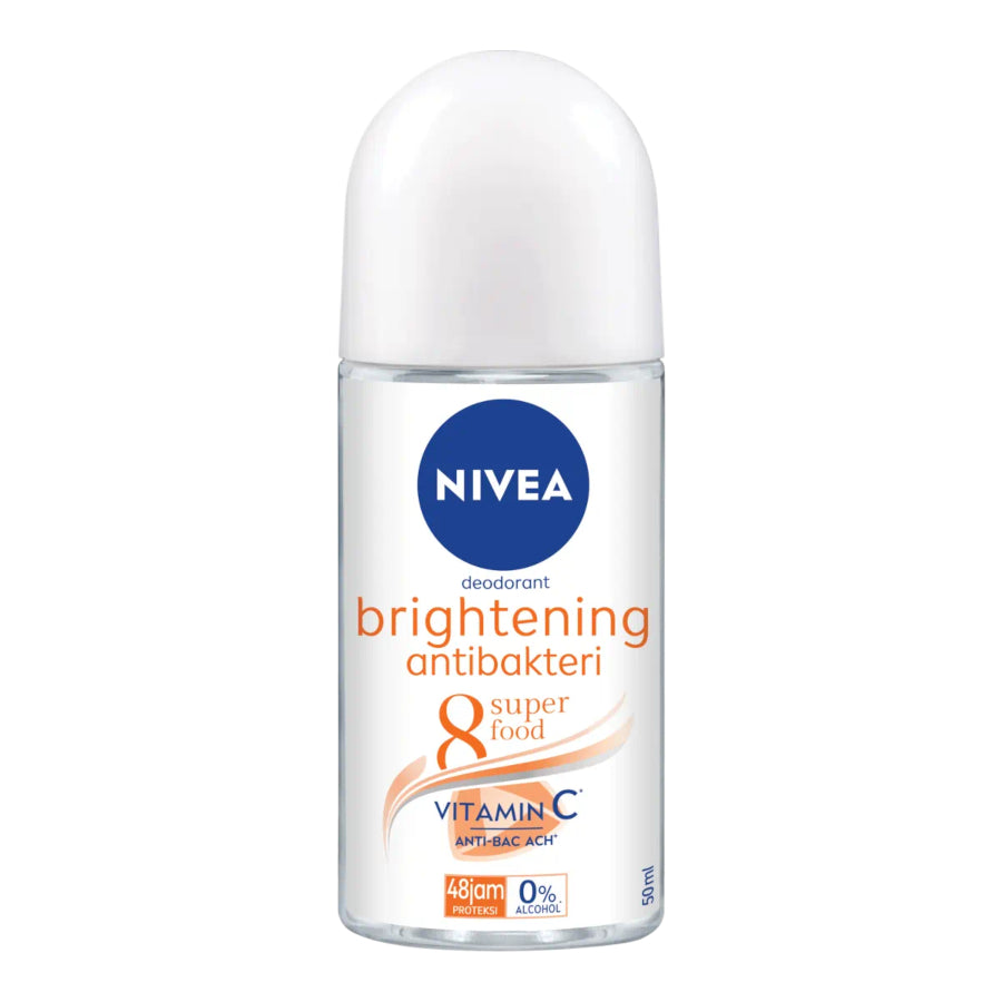 Nivea Brightening Anti Bacterial 8 Superfood Deodorant Roll-On 50 ML
