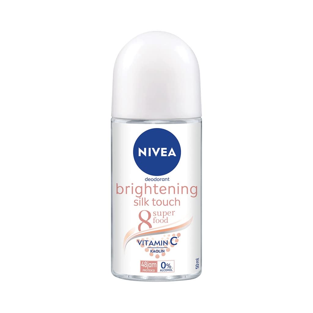 Nivea Brightening Silk Touch 8 Superfood Deodorant Roll-On 50 ML