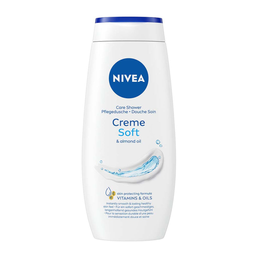 Nivea Care Shower Creme Soft & Almond Oil 250 ML