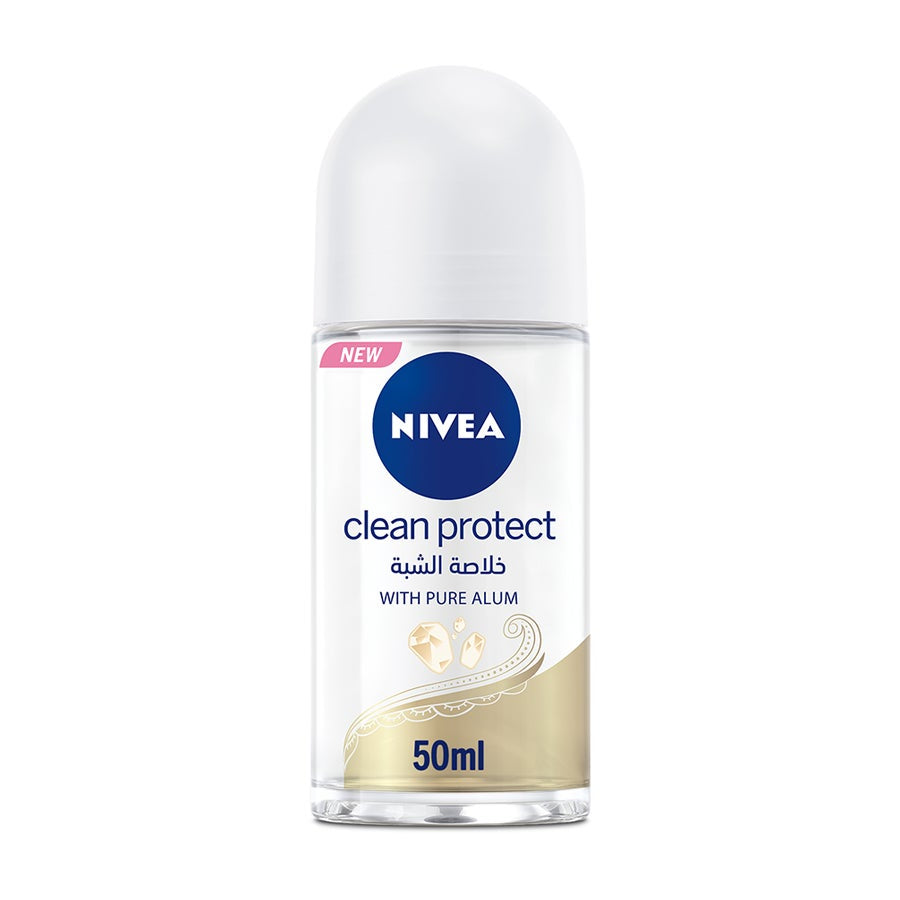 Nivea Clean Protect With Pure Alum Roll-On 50 ML